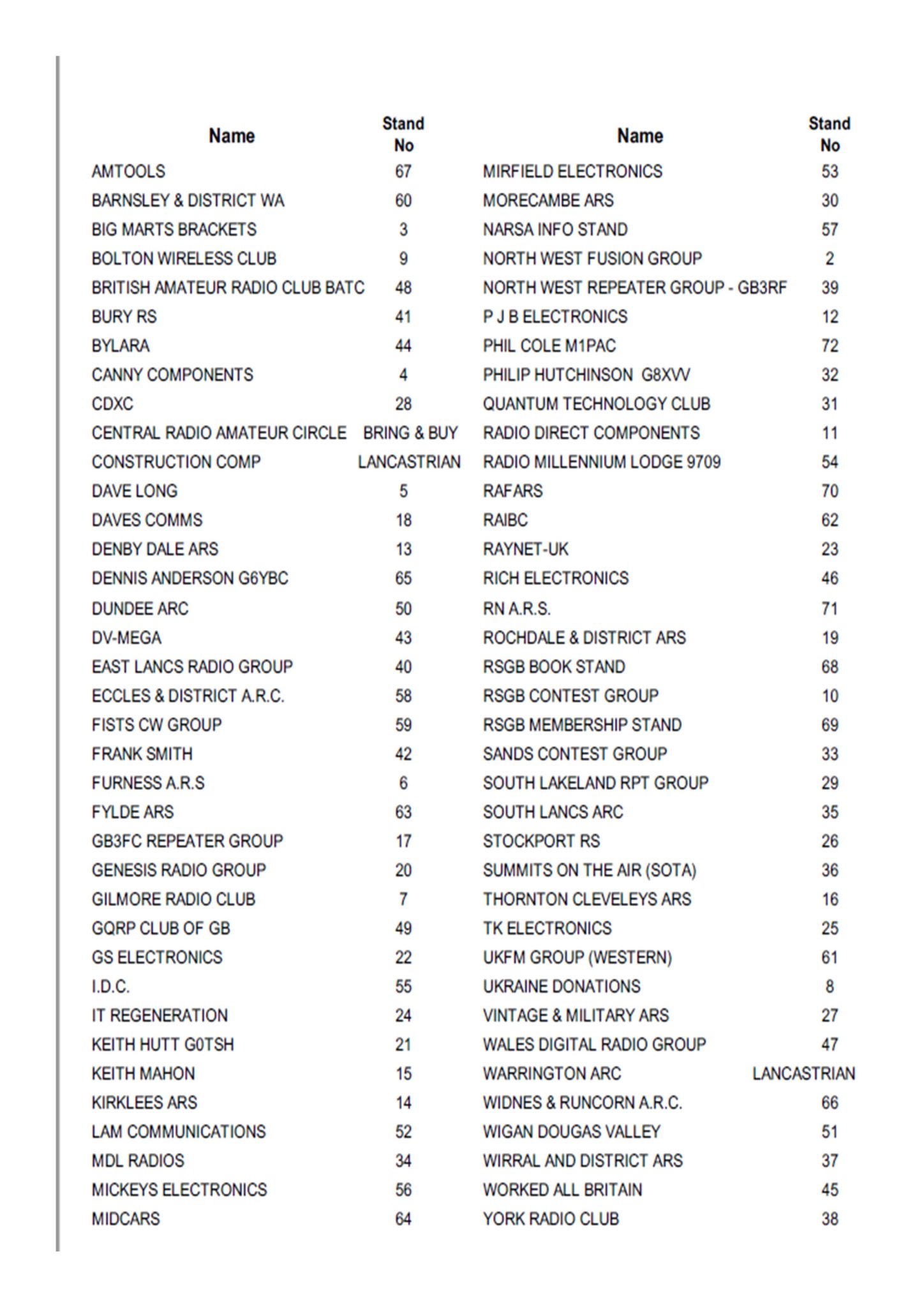 2024 Floorplan NARSA